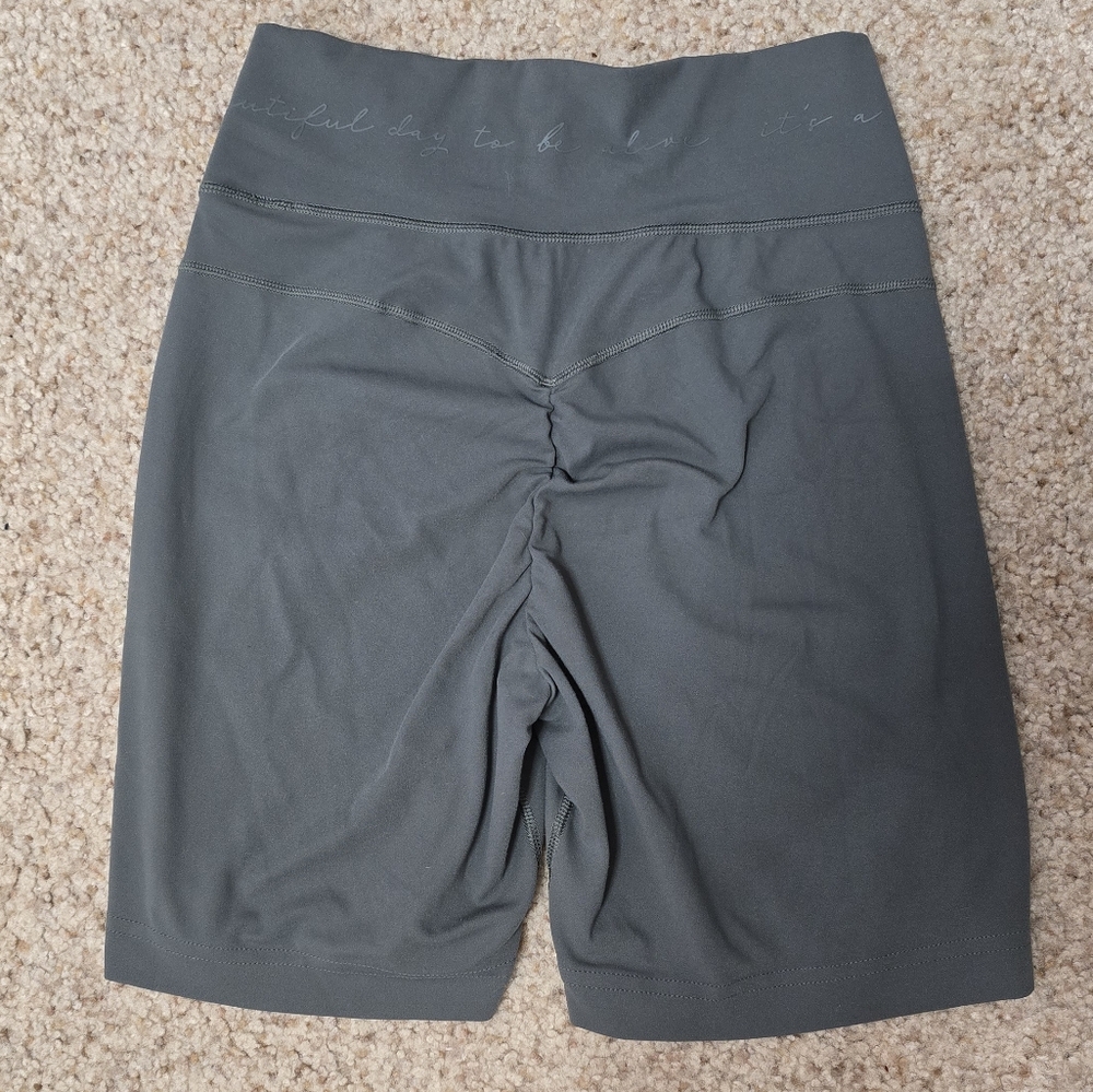 Gymshark × Whitney Simmons V3 Mesh Shorts - Eucalyptus size Small - Picture 5 of 6